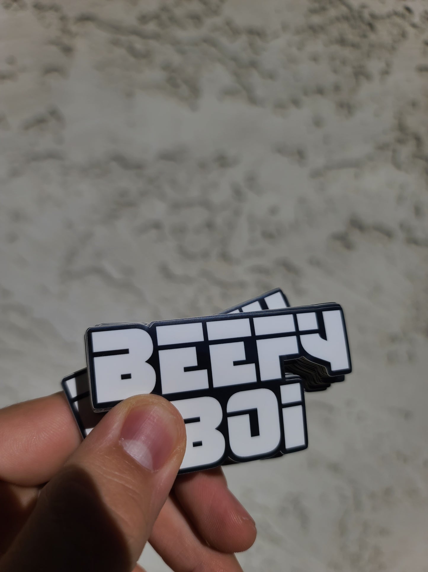 BEEFY BOI Sticker